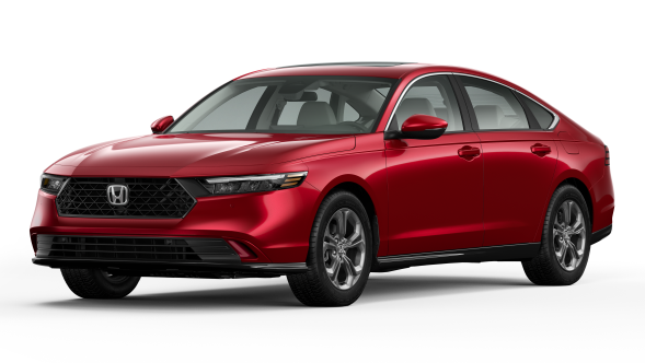 2026 Honda Accord Hybrid in Radiant Red Metallic