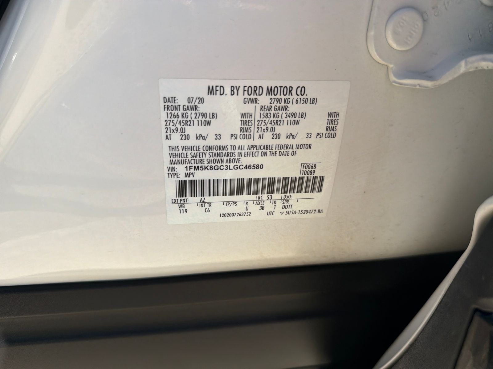 2020 Ford Explorer ST