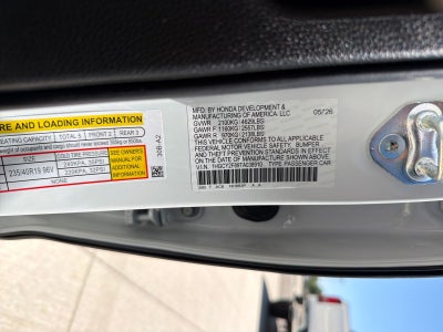 2026 Honda Accord Hybrid Touring