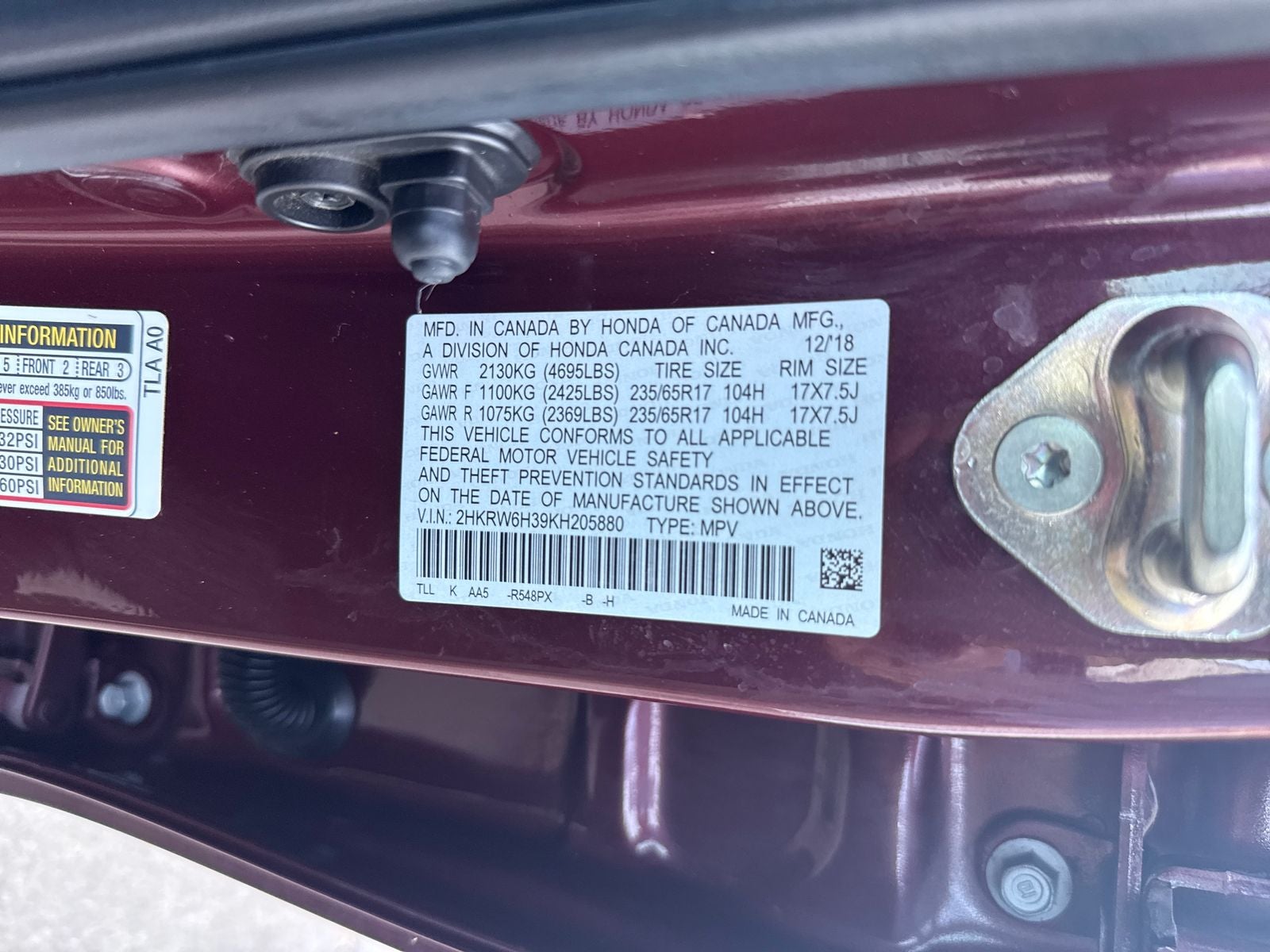 2019 Honda CR-V LX