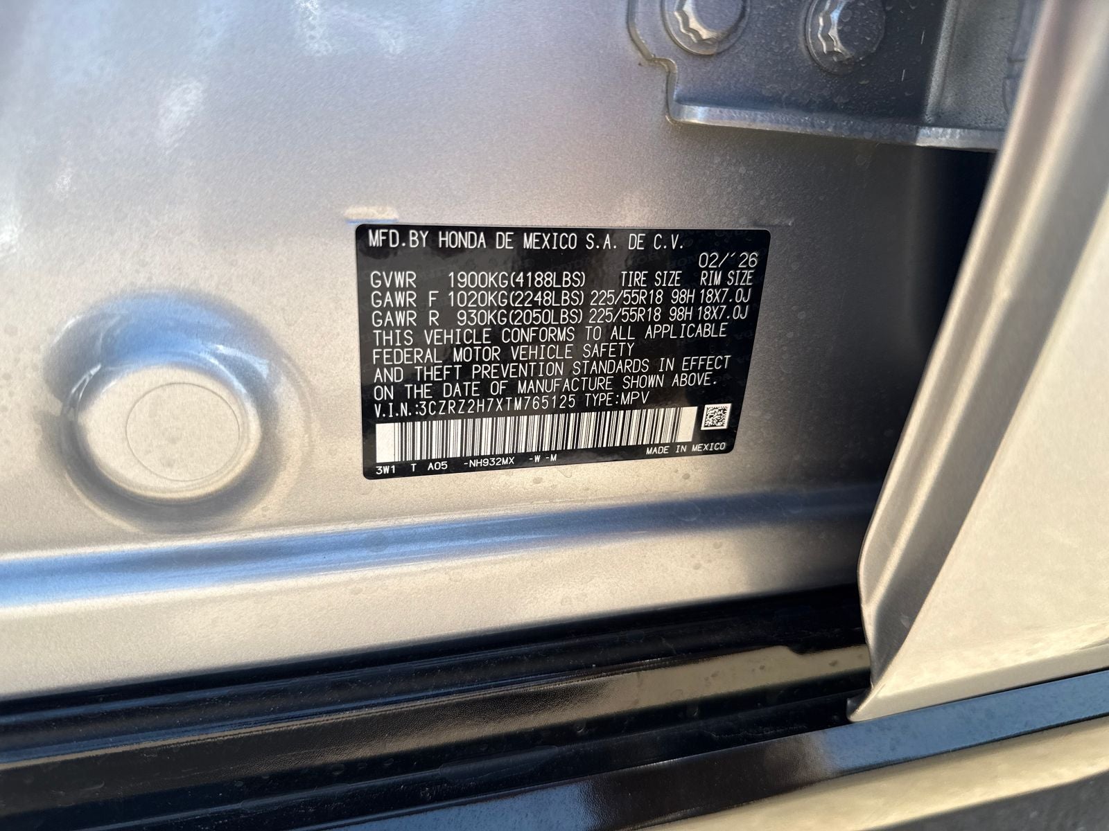 2026 Honda HR-V EX-L - Photo 31