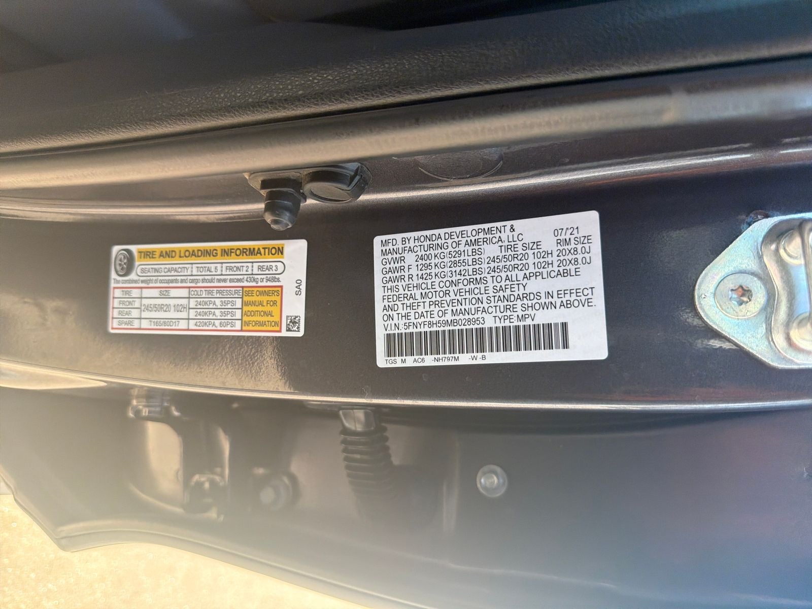 2021 Honda Passport EX-L