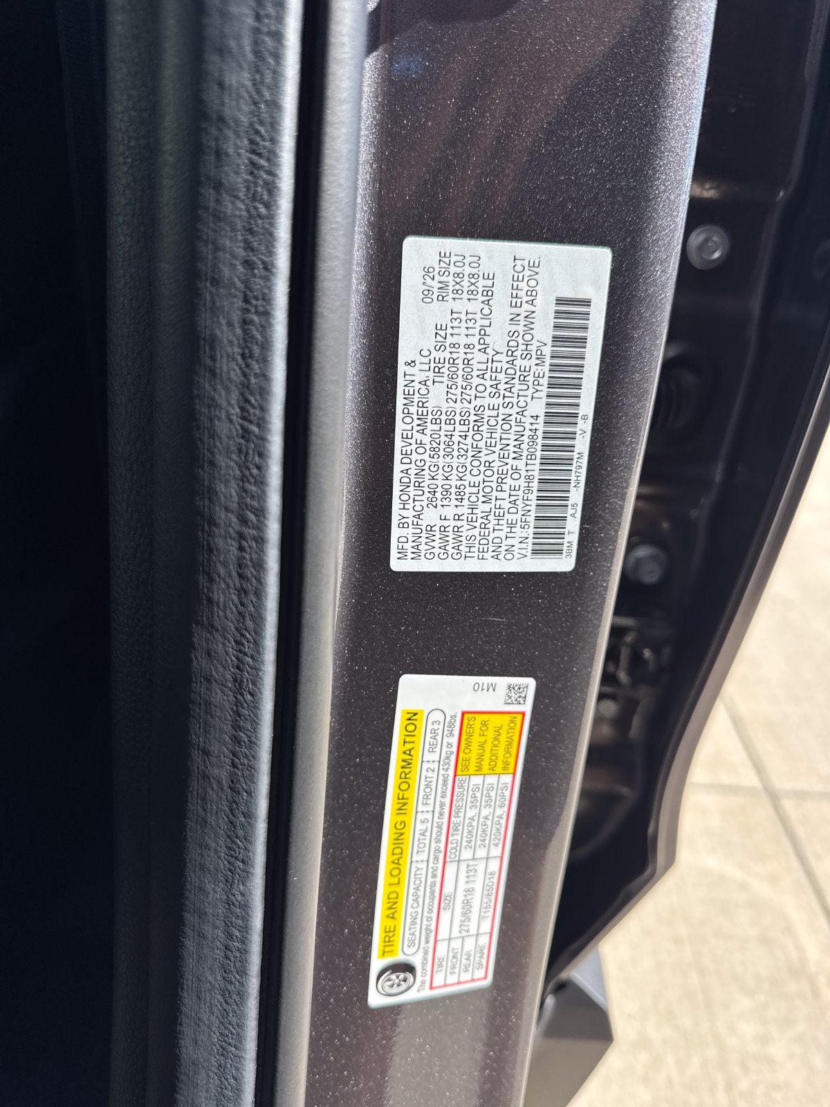 2026 Honda Passport TrailSport Elite Blackout
