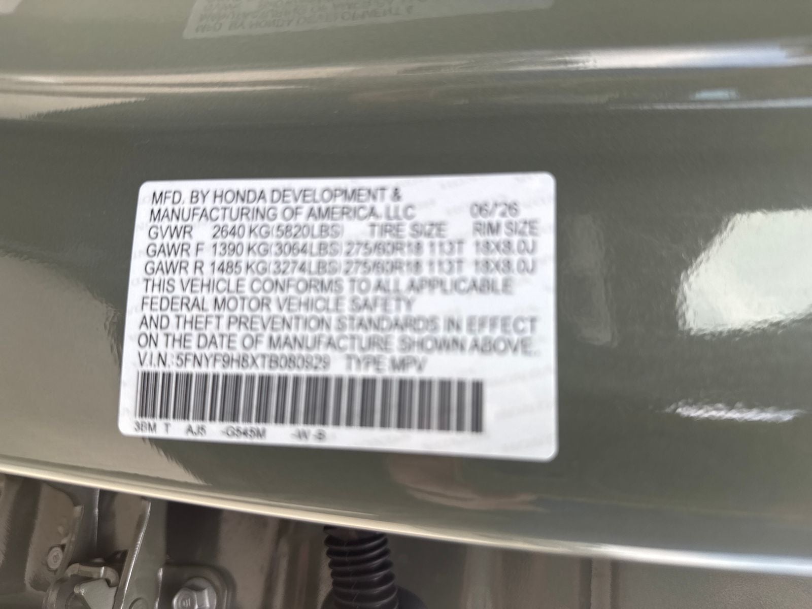 2026 Honda Passport TrailSport Elite Blackout