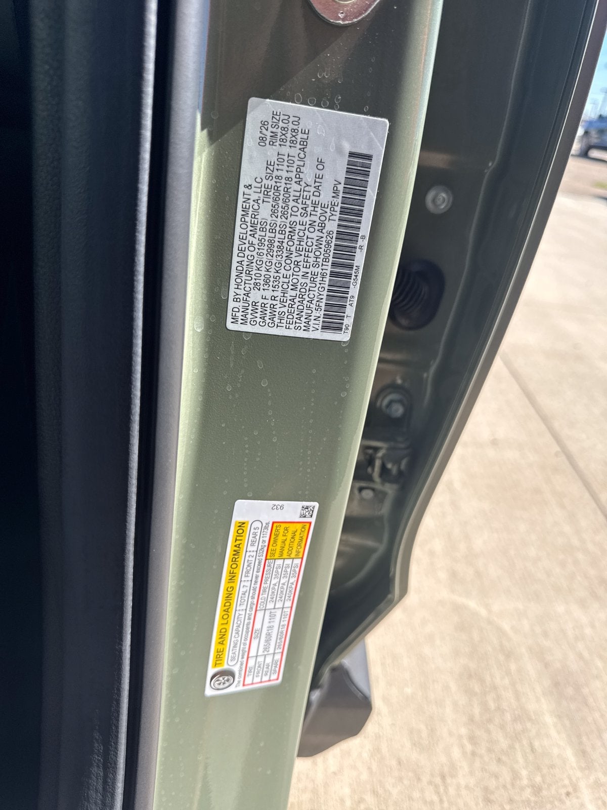 2026 Honda Pilot TrailSport