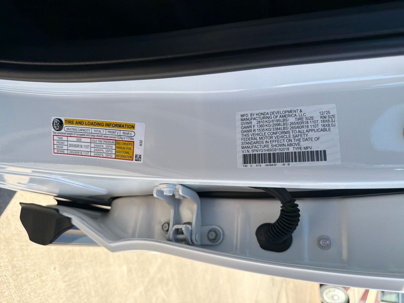 2025 Honda Pilot TrailSport