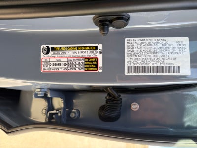 2026 Honda Ridgeline RTL