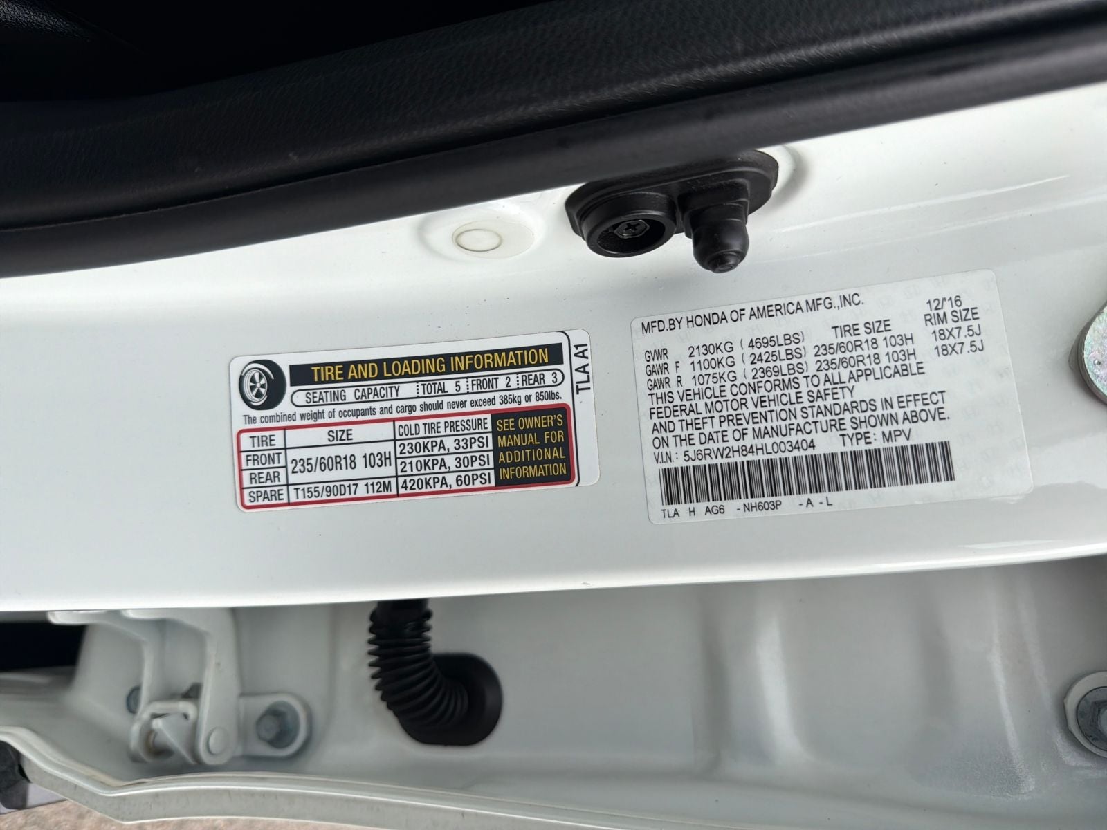 2017 Honda CR-V EX-L