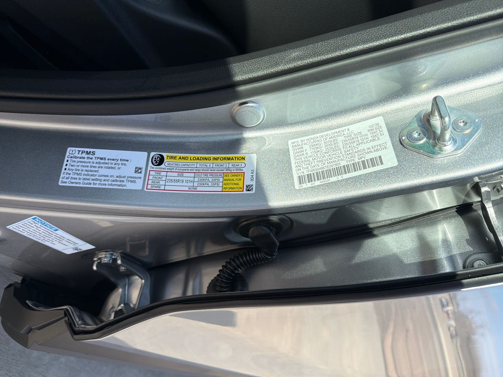 2026 Honda CR-V Hybrid Sport Touring