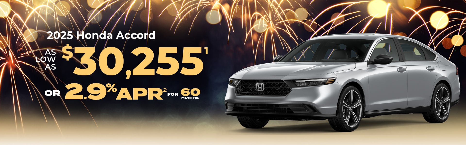 2025 Honda Accord - as low as $30,255 or 2.9% APR