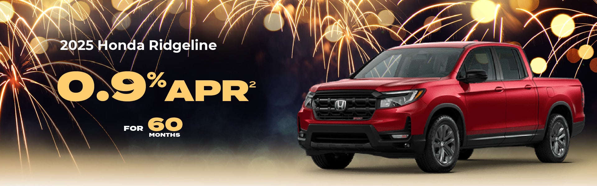 2025 Honda Ridgeline - 0.9% APR