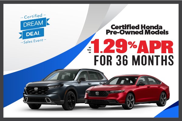 Certified Pre-Owned as low as 1.,29% APR|36 mos.
