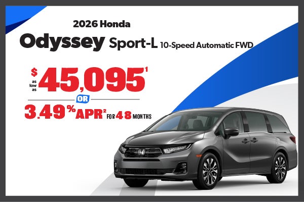 2026 Honda Odyssey