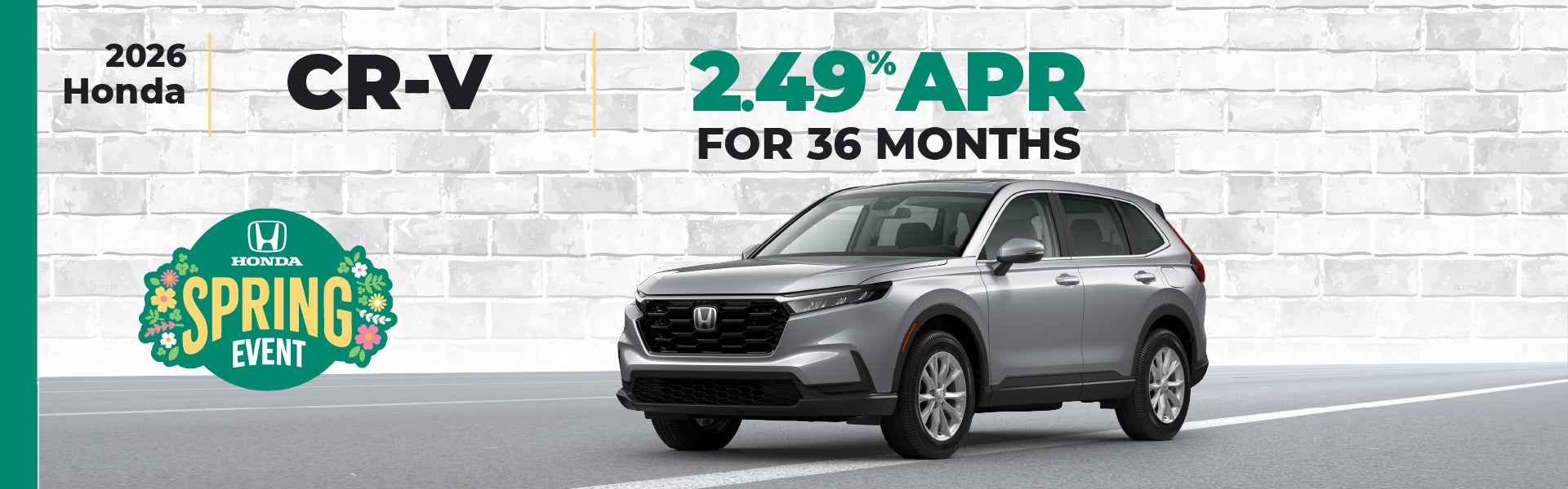 2026 Honda CR-V - 2.49% APR Available