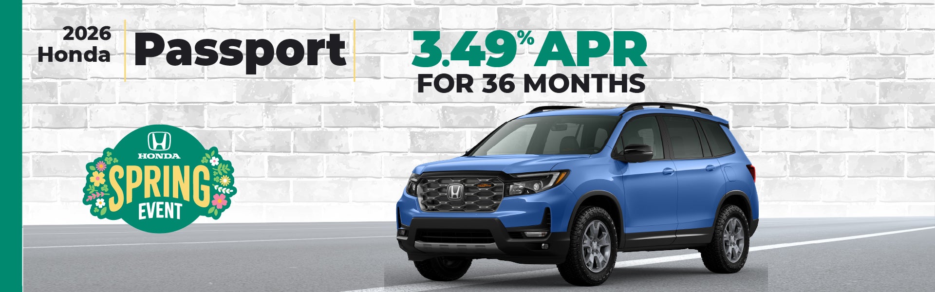 2026 Honda Passport - 3.49% APR