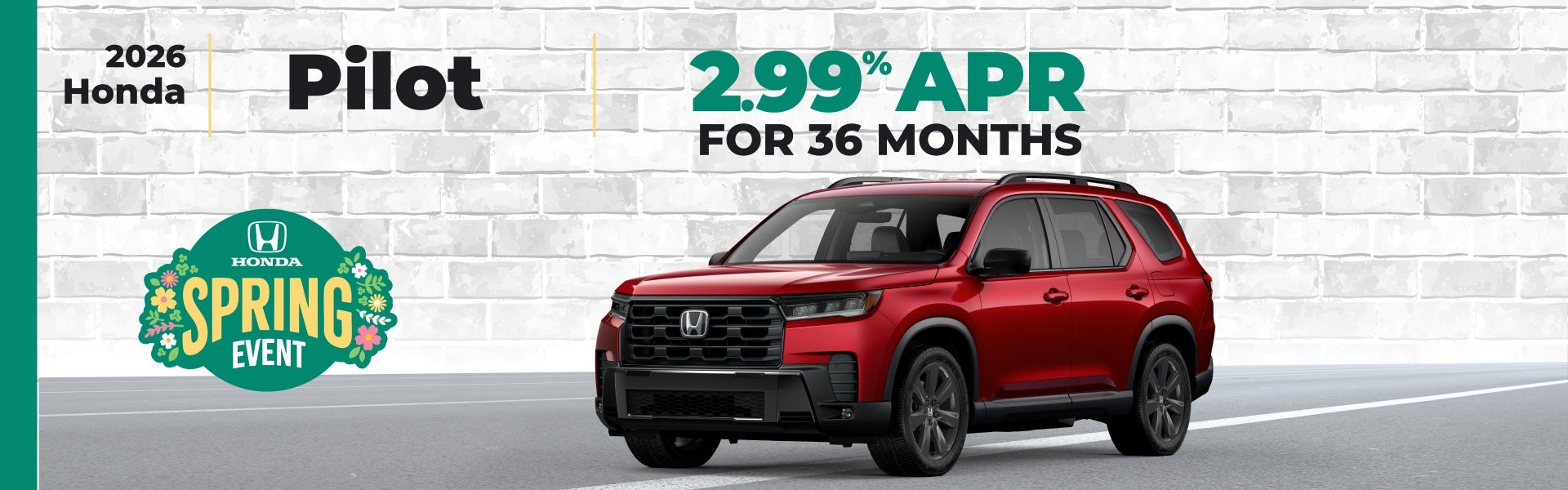 2026 Honda Pilot - 2.99% APR available